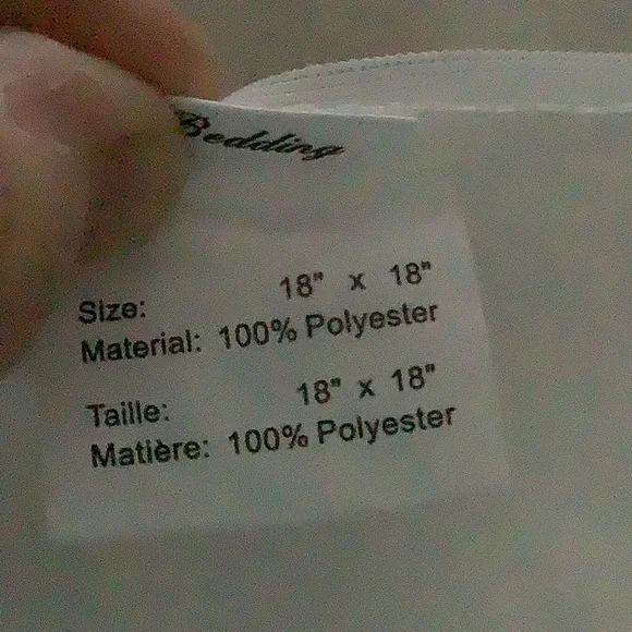 White Throw Pillow Covers - Picture 3 of 4